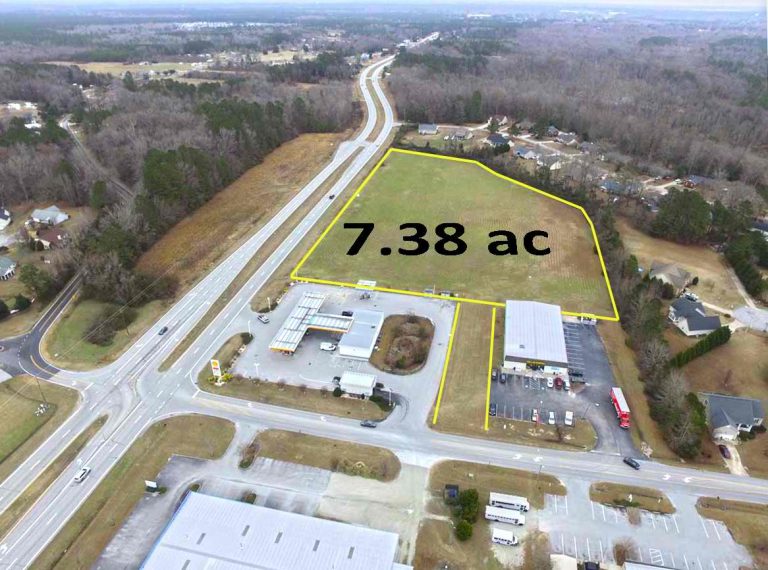 SOLD 7+ acres on Hwy 17 S, New Bern NC 925,000 Inner Banks